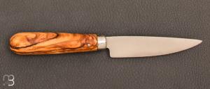 Couteau de cuisine Pallarès Solsona olivier- office 8 cm - Acier inoxydable 