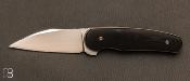 Couteau custom "Flipper" pliant par David Lespect - G10 et RWL-34