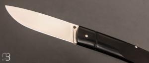 Couteau " custom slipjoint " G10 et lame en RWL34 par Philippe Lemonnier