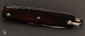 Couteau de poche Canif 2 lames bois de fer par J. Mongin