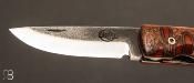Couteau de poche modèle Fidel manche en banksia par Citadel Dep Dep