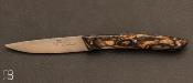  Couteau de poche modèle "Le Thiers" par Perceval - Ébène blanc