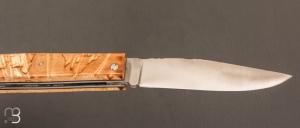  Couteau de poche Alpin Bouleau par Le Fidèle