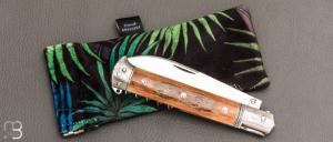      Couteau " Issoire 3 pièces " par David Brenière - Mammouth / damas et RWL34