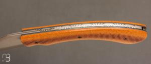  Couteau " Sionvillois " de poche de Sylvain Petit - Les Couteaux du Mitou