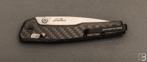    Couteau " ZT0117 Duralock " par ZERO TOLERANCE - CPM MagnaCut et carbone