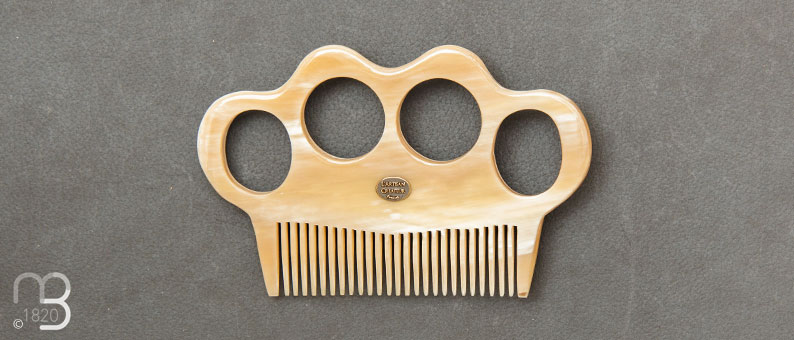 Knuckles horn beard comb