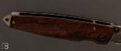 Couteau pliant MC-77D Tsuchi ironwood damas sanmai par MCUSTA