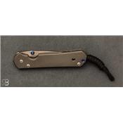 Couteau Grand Sebenza 21 Drop Point - Gaucher