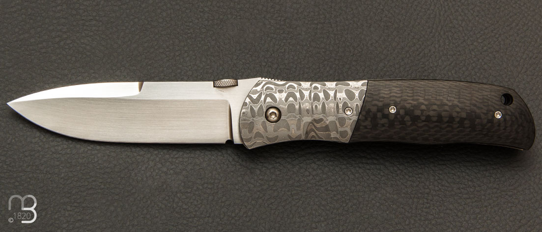 Couteau pliant Tactique custom SD-2 de John W. Smith