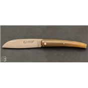 Couteau Le Liadou corne blonde 12 cm