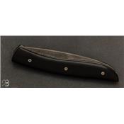 Couteau le Névé - Micarta noir - Lame 14C28N