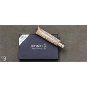 N°08 Slate Grey laminated birch Opinel knife