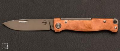 Couteau Böker Plus Atlas slipjoint Cuivre - 01BO852