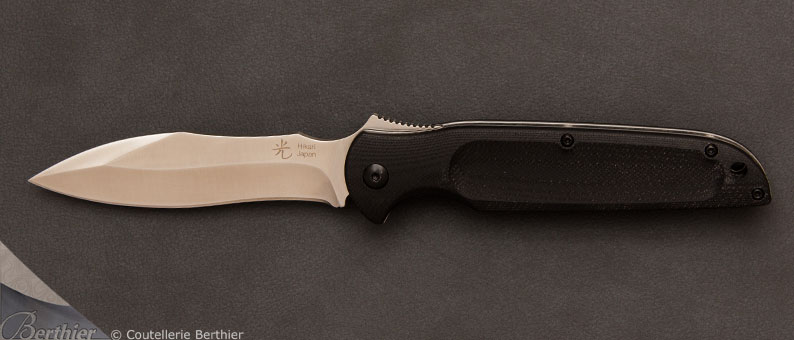 Couteau de poche G-10 par Hikari HK108AG10