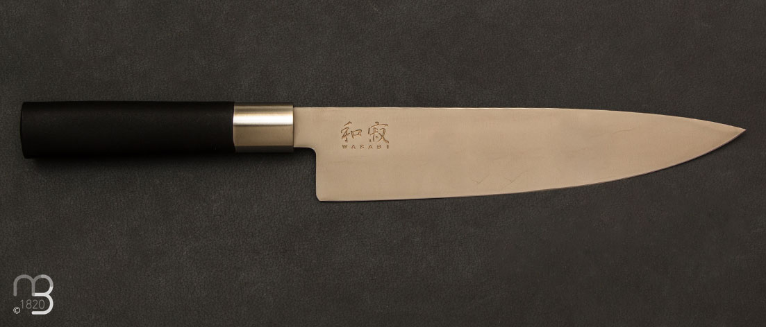 Couteau Japonais KAI Wasabi Black - Chef 20 cm - 6720C