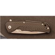 Carbon fiber T.R.E. FC folding knife