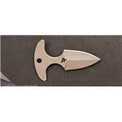 Couteau de cou Push Dagger Silver