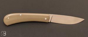 Couteau " UPK " pliant par Laurent Gaillard - G10 et lame en 14C28