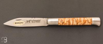  Couteau de poche Roquefort bouleau par Le Fidèle