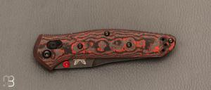  Couteau de poche BENCHMADE Osborne - Édition limitée Lava Fatcarbon - BN940BK_2502