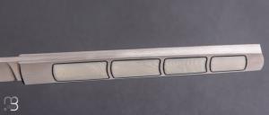    Couteau " APEX " custom de Lionel Lalague - Elforyn et lame en RWL34