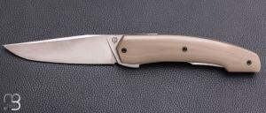   Couteau " Axiome" de Lucas Gilbert - Atelier Fèvre - G10 et lame en 14C28