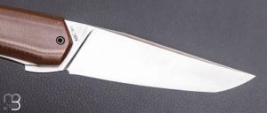   Couteau " Axiome" de Lucas Gilbert - Atelier Fèvre - G10 et lame en 14C28