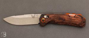 Couteau  "  Grizzly Creek " de poche BENCHMADE - BN15062