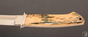    Couteau " Boot Knife " custom par Steven R. Johnson - Mammouth
