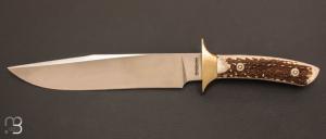 Couteau " Bowie Bker Arbolito El Gigante 2.0 Stag " - 02BA594HH