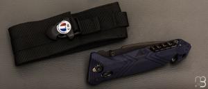  Couteau pliant C.A.C. Marine Nationale - PA6 FV Bleu