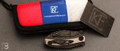 Couteau " DCPT-4 " Titanium par CKF Knives et Aleksey Konygin