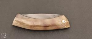  Couteau de poche Corse corne de bélier de Jean-Jacques Bernet