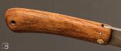Couteau de poche Le Dodu Chêne avec passe lacet par Frédéric Maschio