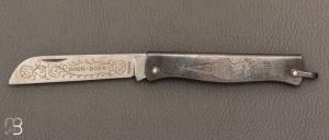Couteau Douk-Douk PM Stylet lame grave par Cognet