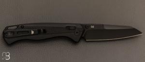  Couteau « FERROX » N°0698BKS par Buck - Aluminium noir et D2 - 7698.BKS