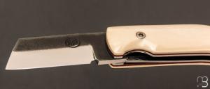   Couteau " Giaponino " liner-lock par CITADEL - Os et N690Co
