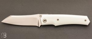 Couteau " Krypto  " de Rémi Lavialle - Lame de Feu - G10 et RWL-34 