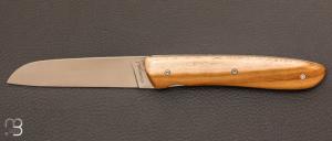 Couteau " L08 " de poche pliant manche pistachier par Perceval