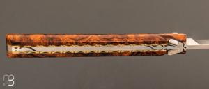 Couteau Laguiole droit 13 cm par Laguiole en Aubrac - Bois de fer