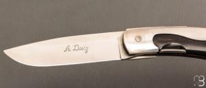   Couteau " Le Drômois " à palanquille inversée par Alain Descy - Palmier et D2