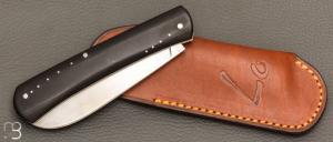 Couteau " Lo-Culte  " custom par Lo-Coutelier - G10 et lame en RWL34