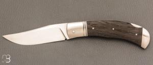 Couteau " Lock-Back " custom par Grgory Picard - Morta et S45VN