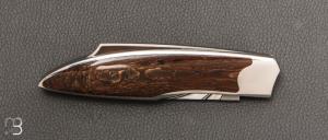    Couteau « Lock-Back » custom par Vincent Saja - Jasper Deschutes, Oregon et RWL34