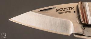 Couteau pliant MC-84 Fuji Crest Money clip par MCUSTA