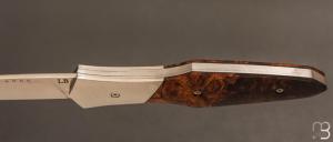   Couteau " Magna Pinna " fait main par Laraud Blade  - Bois de fer et 14C28