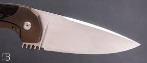    Couteau " Maximus " custom par Thierry Savidan - Fatcarbon®