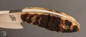   Couteau " Mini skinner " par Pete Forthofer - Corne de bélier