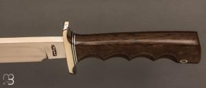  Couteau " Nordic Knives Dealer Special / Special Bowie " par Randall - Micarta Finger Grips